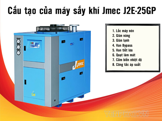 máy sấy khí nén Jmec J2E-25GP